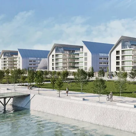 Riverside Rooftop Apartamento